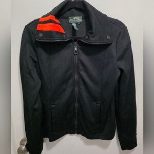Lauren-Ralph Lauren Active Womens Black  Jacket Size SM.